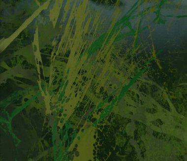 Metin için yeri olan boya lekeleriyle soyut arkaplan