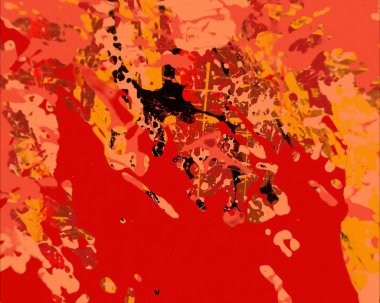 Boya lekeleriyle soyut arkaplan 