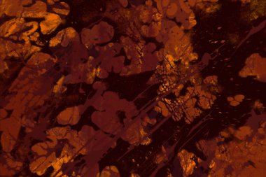 Arkaplanda soyut renkli lekeler          