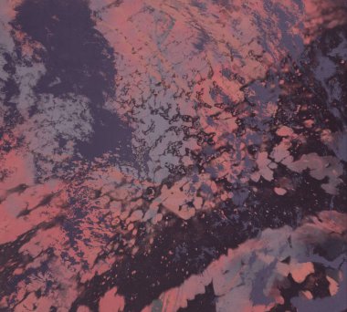 metin için alan ile arka planda soyut renkli lekeler