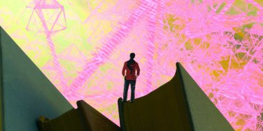 bir kitap ile güzel bir kadın