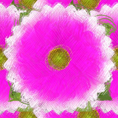 Arkaplanda pembe çiçekler