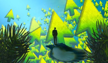 soyut renkli arkaplan, alanı kopyala