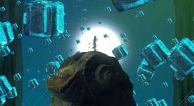 soyut yaratıcı sanat arka plan