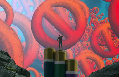 Kırmızı güzel kadın