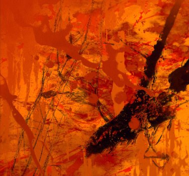 Boyayla soyut arkaplan    