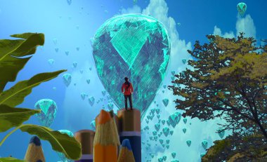 havuzda güzel kadın