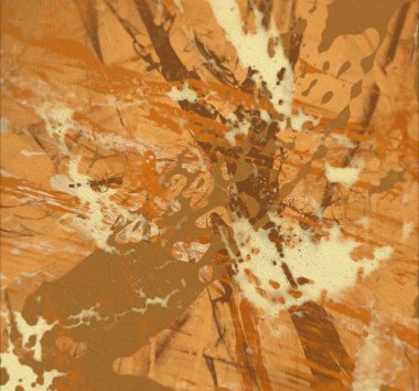 metin için alan ile arka planda soyut renkli lekeler