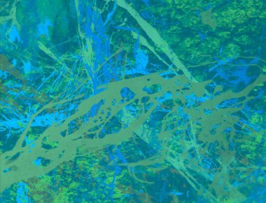 Arkaplanda soyut renkli lekeler    