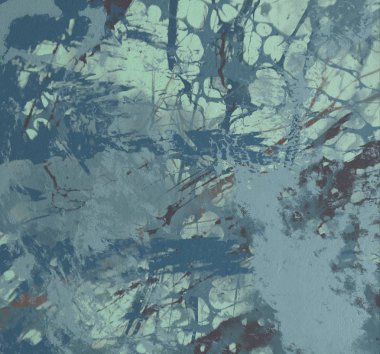 Metin için yeri olan boya lekeleriyle soyut arkaplan