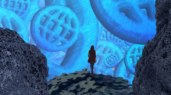 koyu bir arka plan üzerinde güzel taşlar