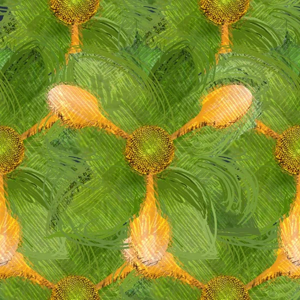 Dağınık tarzda çiçek çizim, grungy arka plan.