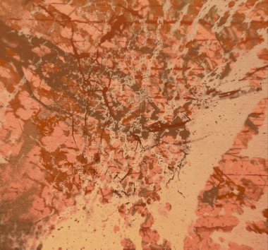 Metin için yeri olan boya lekeleriyle soyut arkaplan