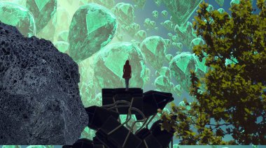 Soyut sanat dokusu. Renkli doku. Modern sanat eserleri. Renkli görüntü. Modern sanat. Çağdaş sanat.