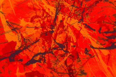 Boya lekeleriyle soyut arkaplan