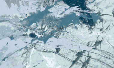 metin için alan ile arka planda soyut renkli lekeler