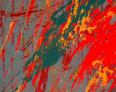 Boya lekeleriyle soyut arkaplan