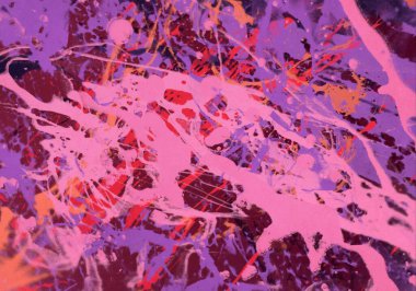 Boya lekeleriyle soyut arkaplan  