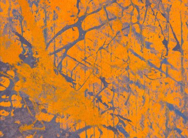 Metin için yeri olan boya lekeleriyle soyut arkaplan  