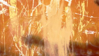 Metin için yeri olan boya lekeleriyle soyut arkaplan