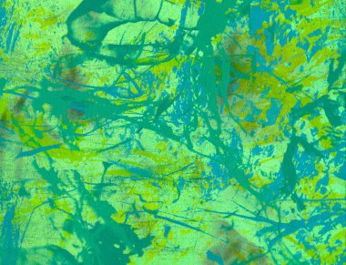 Metin için yeri olan boya lekeleriyle soyut arkaplan  