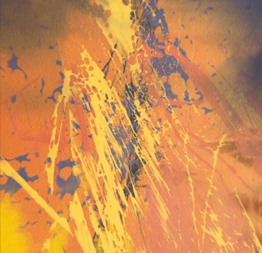 metin için alan ile arka planda soyut renkli lekeler