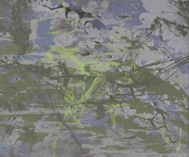 Arkaplanda soyut renkli lekeler