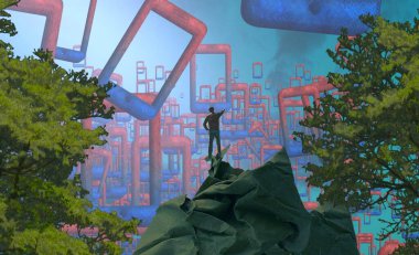 soyut renkli arkaplan, alanı kopyala