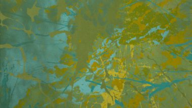 Metin için yeri olan boya lekeleriyle soyut arkaplan  