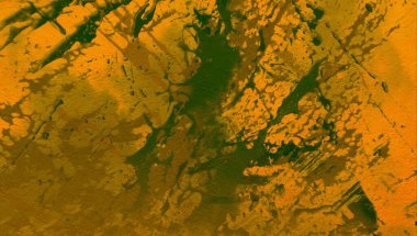 Metin için yeri olan boya lekeleriyle soyut arkaplan