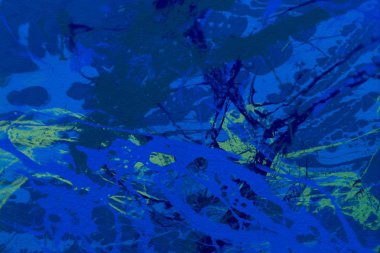 Metin için yeri olan boya lekeleriyle soyut arkaplan