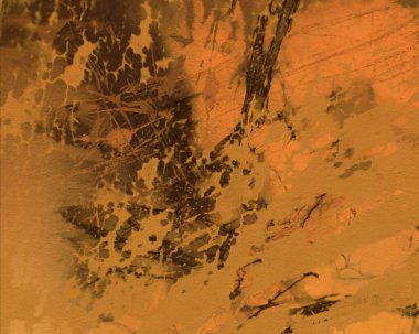 metin için alan ile arka planda soyut renkli lekeler   