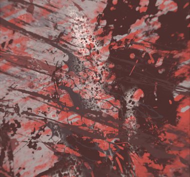 Metin için yeri olan boya lekeleriyle soyut arkaplan