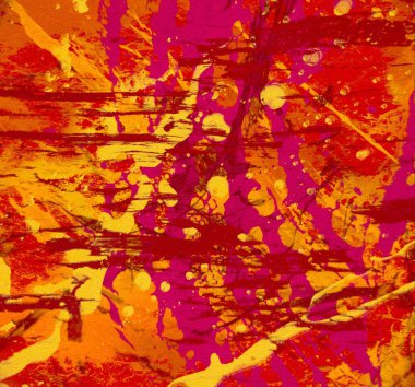 Boya lekeleriyle soyut arkaplan