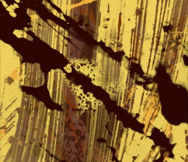 metin için alan ile arka planda soyut renkli lekeler