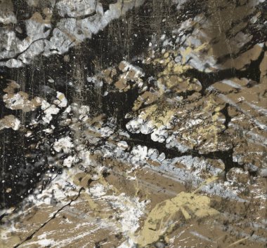 Metin için yeri olan boya lekeleriyle soyut arkaplan