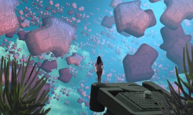 soyut renkli arkaplan, alanı kopyala