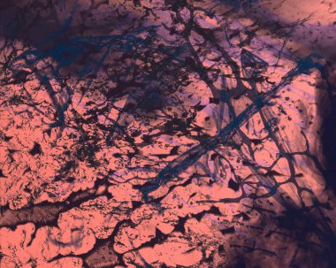 metin için alan ile arka planda soyut renkli lekeler      