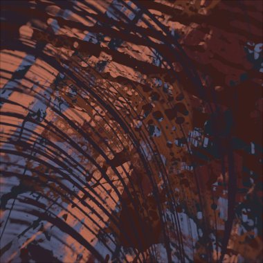 Metin için yeri olan boya lekeleriyle soyut arkaplan  