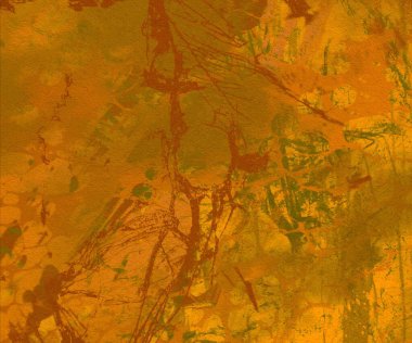 metin için alan ile arka planda soyut renkli lekeler  