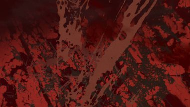 Metin için yeri olan boya lekeleriyle soyut arkaplan