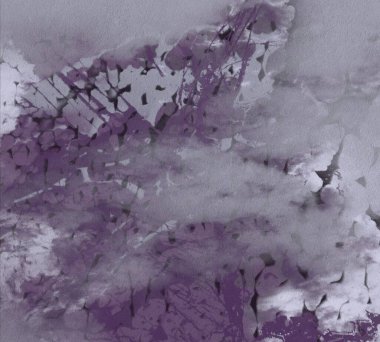 Metin için yeri olan boya lekeleriyle soyut arkaplan