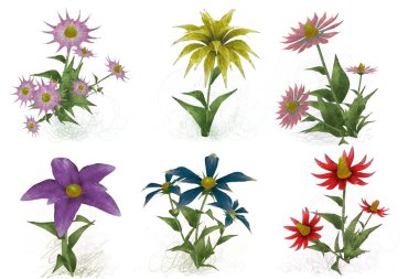 Suluboya ile Seamless Modeli