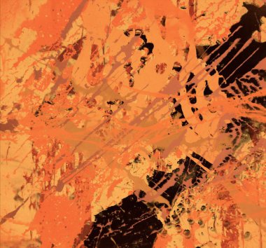 Boya lekeleriyle soyut arkaplan