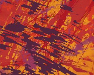 Boya lekeleriyle soyut arkaplan   