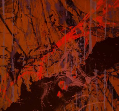 Metin için yeri olan boya lekeleriyle soyut arkaplan