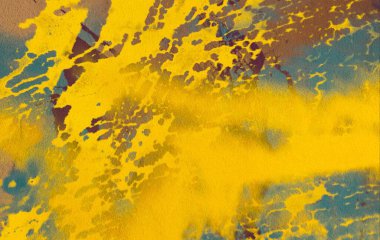 Metin için yeri olan boya lekeleriyle soyut arkaplan       