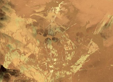 Metin için yeri olan boya lekeleriyle soyut arkaplan