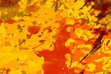 Metin için yeri olan boya lekeleriyle soyut arkaplan  