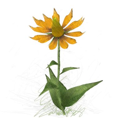 kopya alanı ile arka plan için sanatsal renkli illüstrasyon